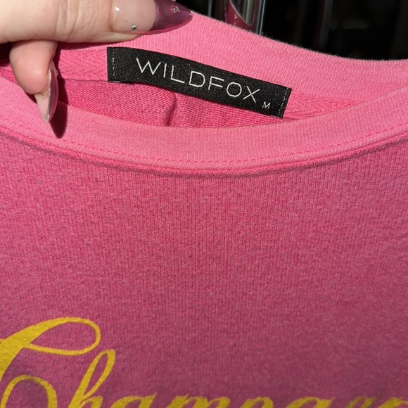 Wildfox “Champagne Superhero” jumper - Picture 2 of 2
